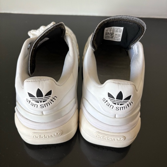 Adidas Stan Smith Millencon Wavy Platform Sneakers White/Black US 7.5 (HQ6041) - Picture 5 of 7